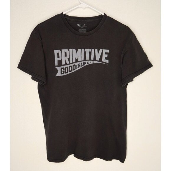 Primitive Stadium T-Shirt Size Medium Black Logo Skateboard Streetwear Medium - Picture 1 of 7